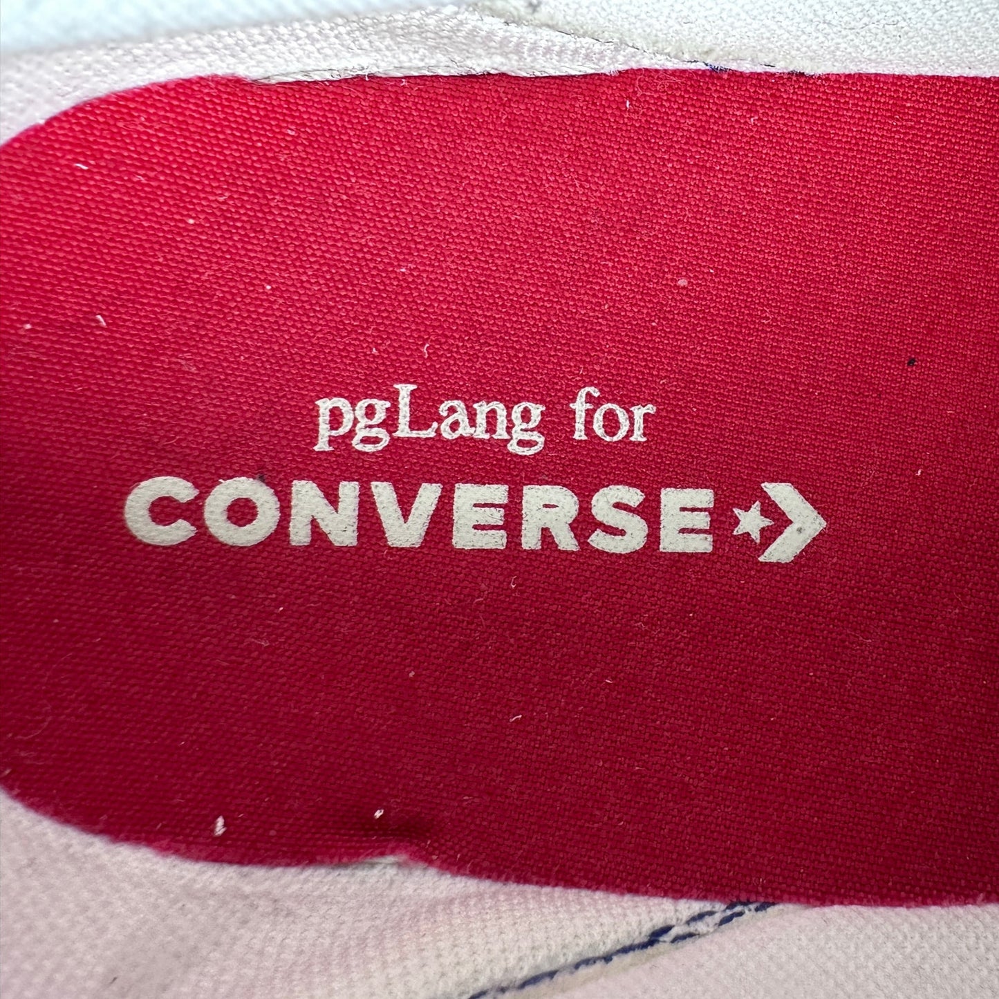 Converse x pgLang Pro Leather White