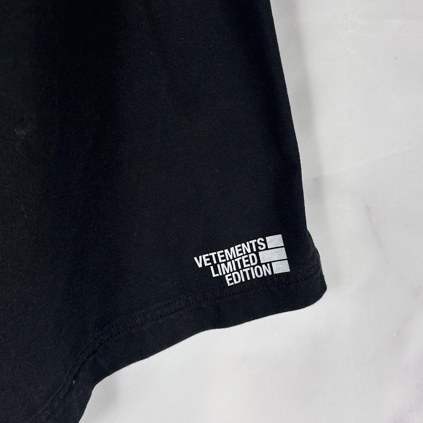 Vetements Limited Edition Black Shorts