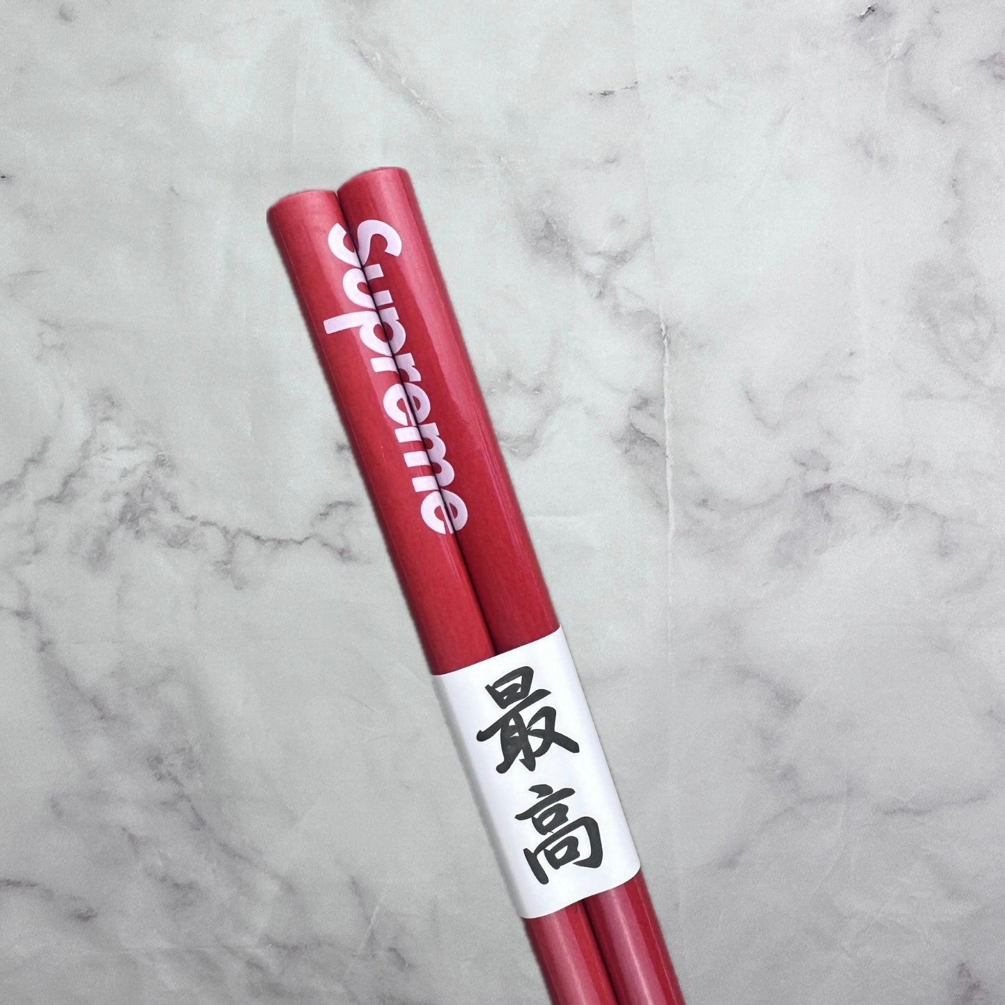 Supreme F/W17 Red Chopsticks Set