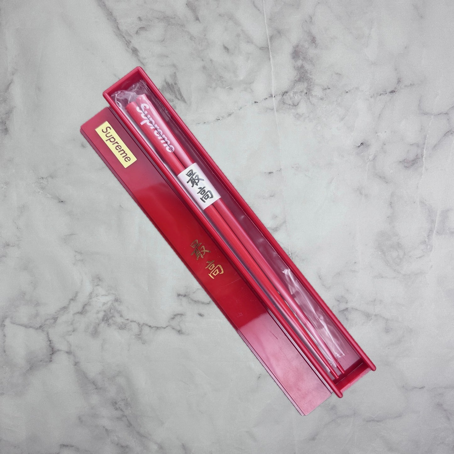 Supreme F/W17 Red Chopsticks Set