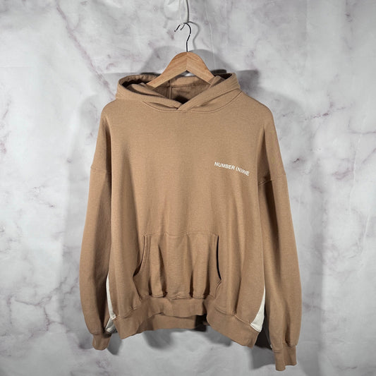 Number (N)ine x Common Base Tan Hoodie