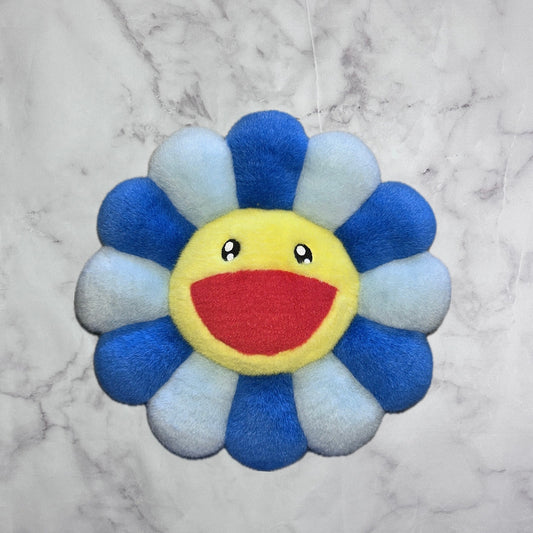 Takashi Murakami Blue Flower Plush