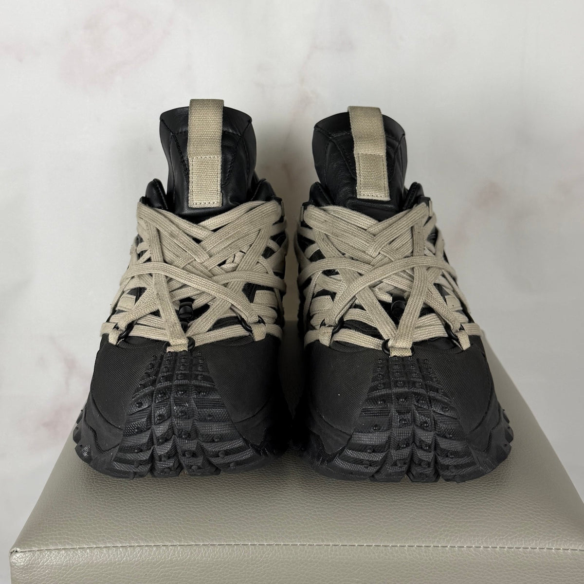 Rick Owens x Moncler Trailgrip Megalace Black