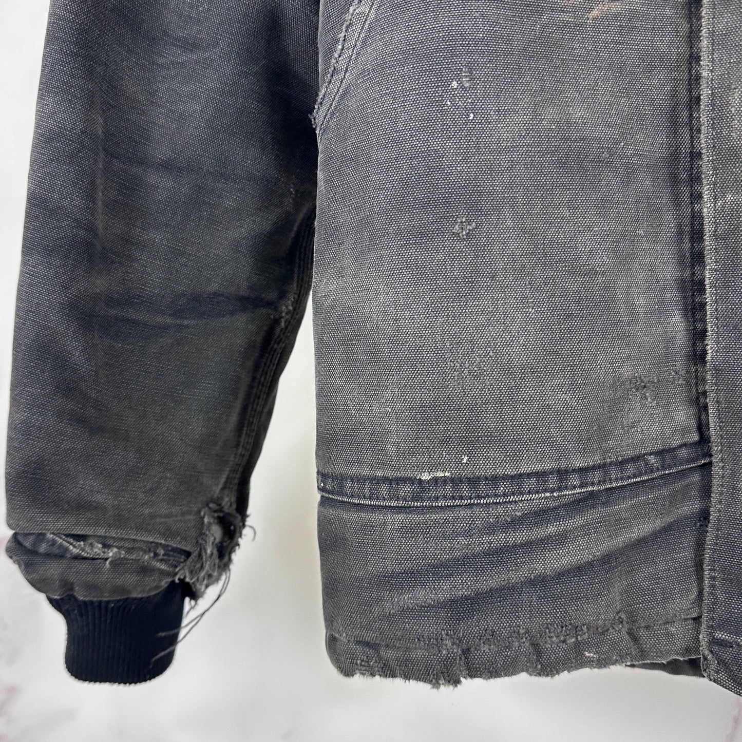 Vintage Carhartt Black Arctic Work Coat