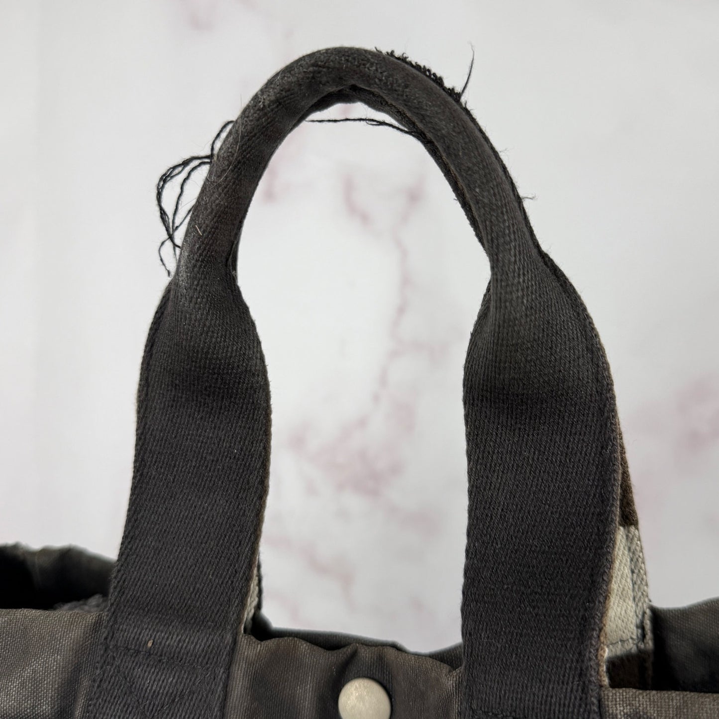 Porter-Yoshida & Co. Black Canvas Mini Tote