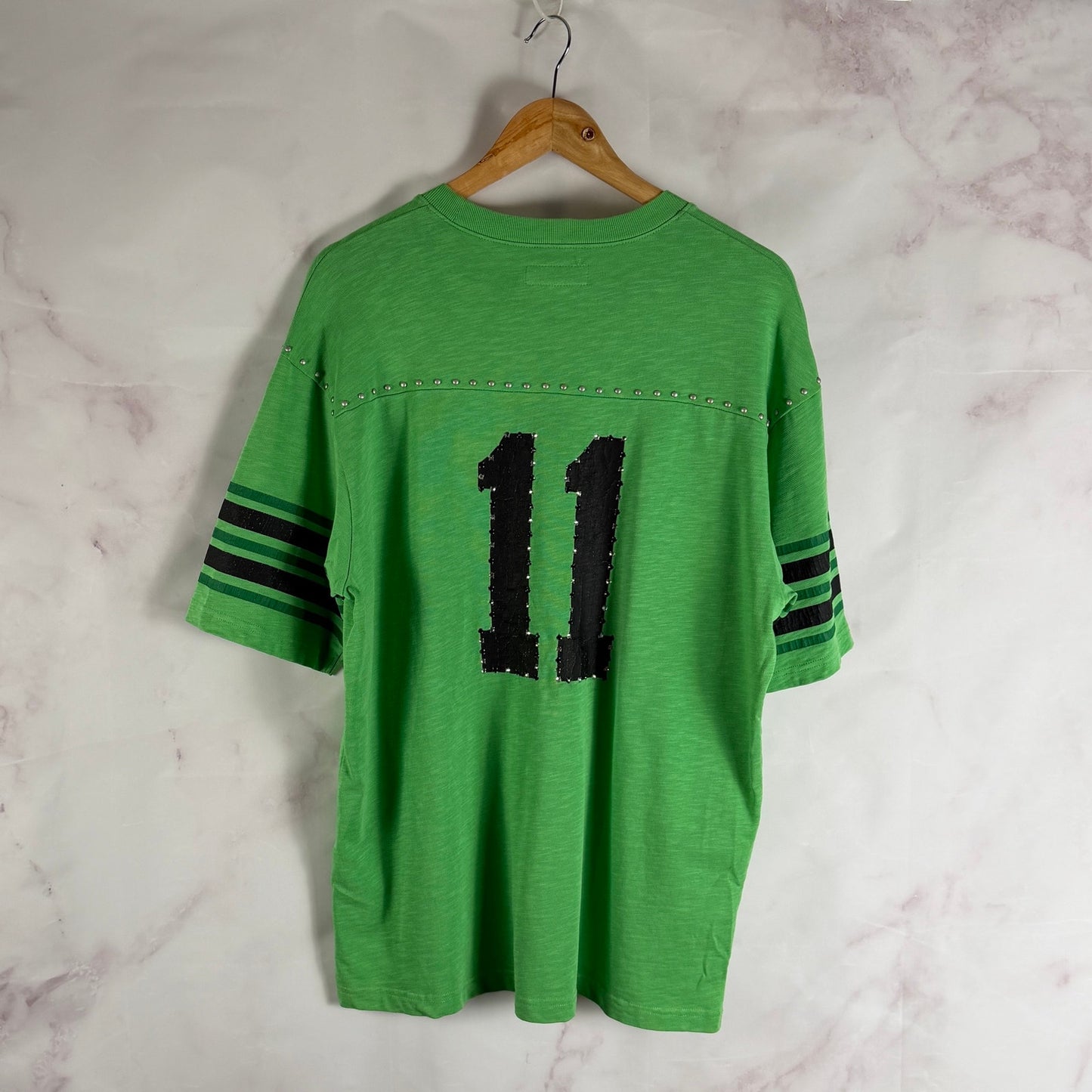 Supreme S/S26 Studded Green Football Top