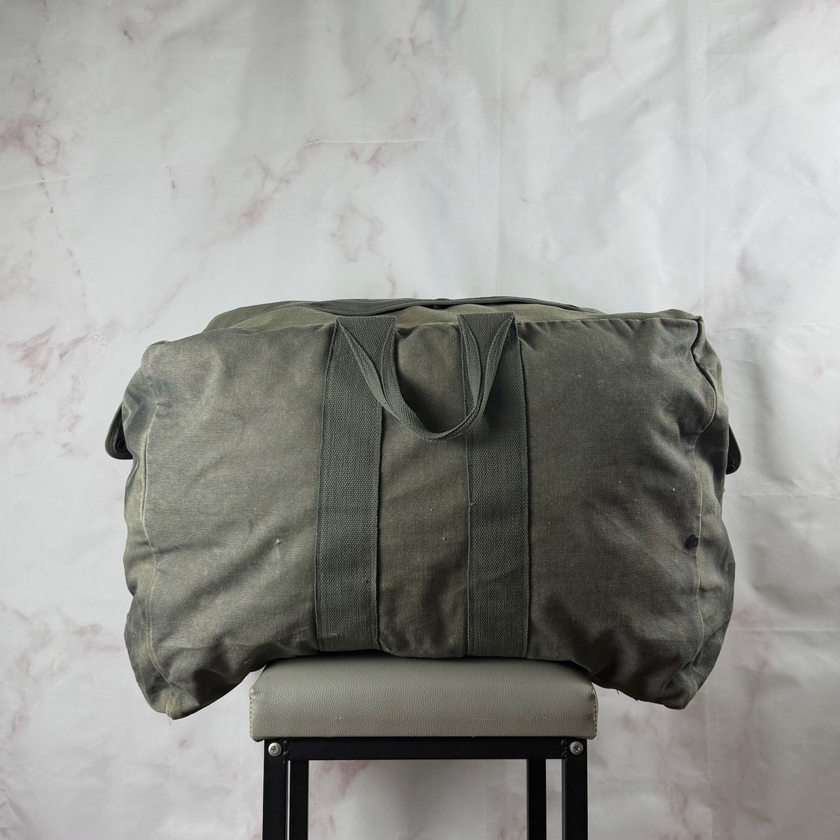 Vintage US Military Canvas Flyers Kit Bag