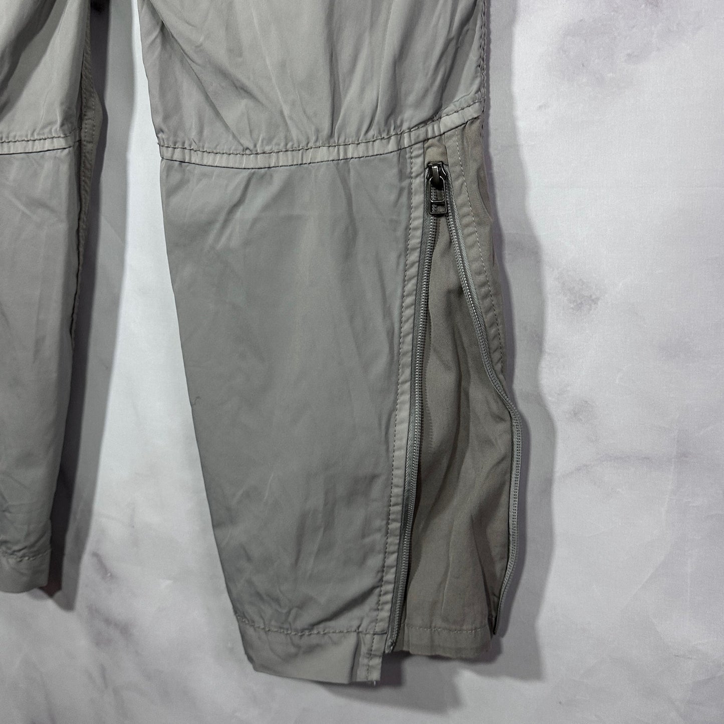 Issey Miyake 2-Tone Zipper Pants