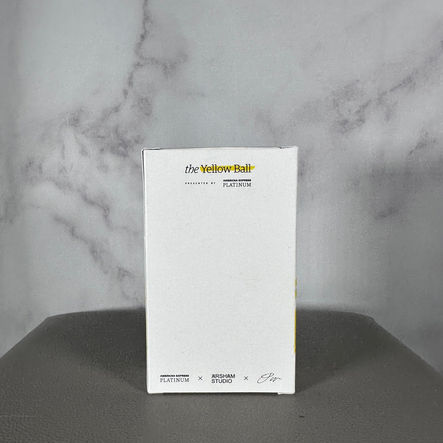 Daniel Arsham ‘Future Relic’ Crayola Box The Yellow Ball Pharrell Williams Amex