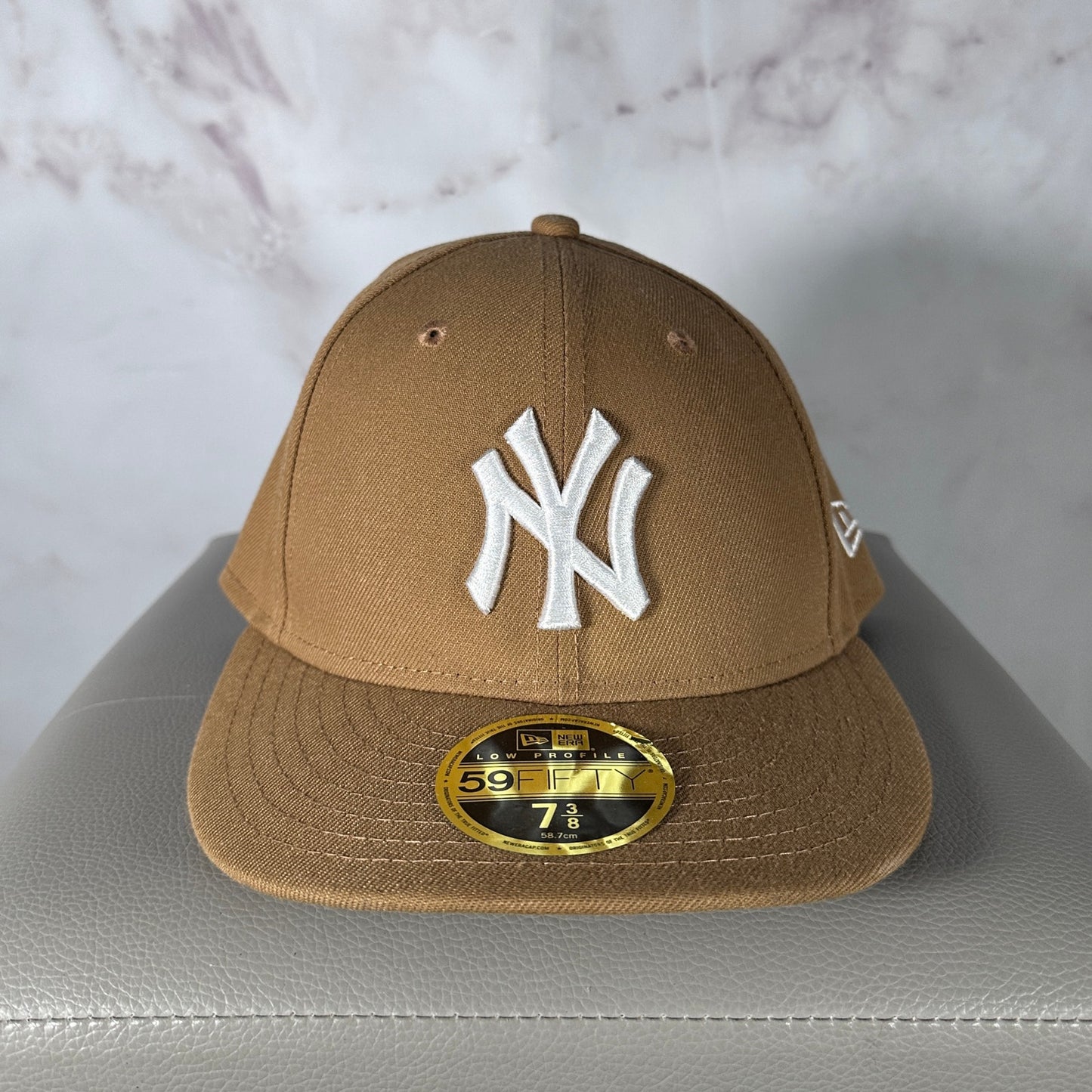 New Era Japan Exclusive Low Profile New York Yankees Tan Fitted Hat