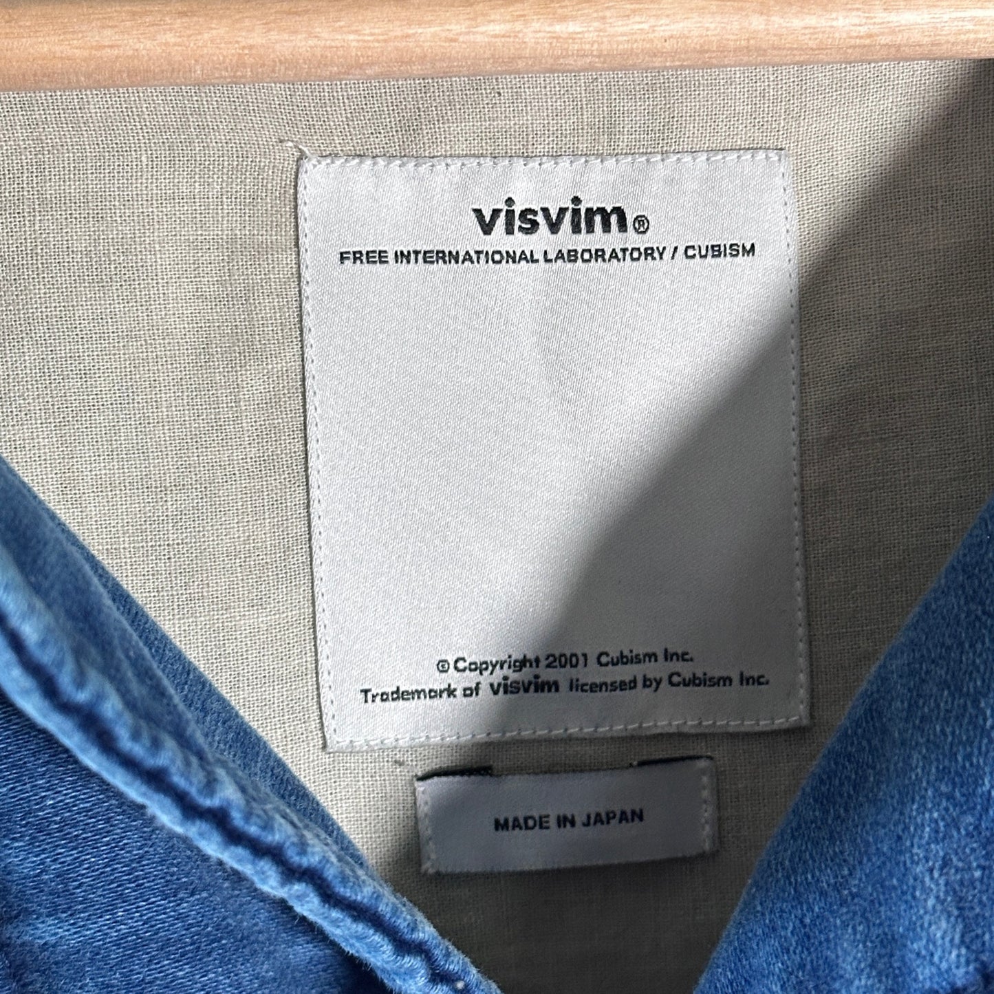Visvim F/W13 Minie Indigo DMGD Moleskin Hunting Jacket