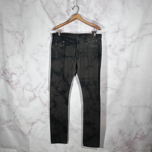 Rick Owens DRKSHDW S/S15 Faun Batik Dark Dust Denim