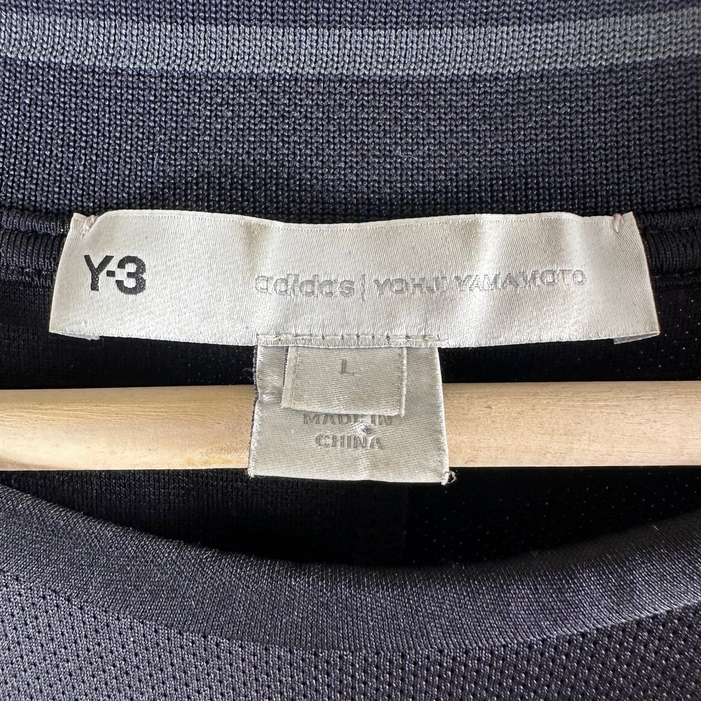 Adidas Y-3 Yohji Yamamoto Black Jersey