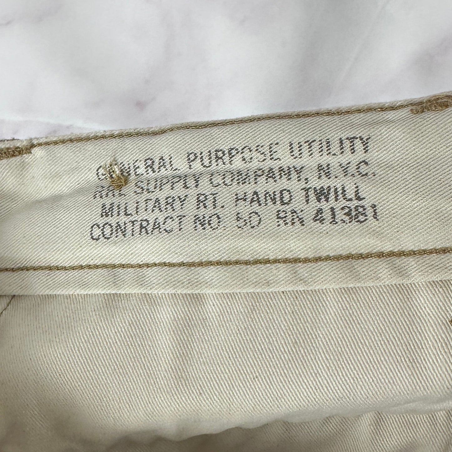 RRL Officer Field Chino Trousers