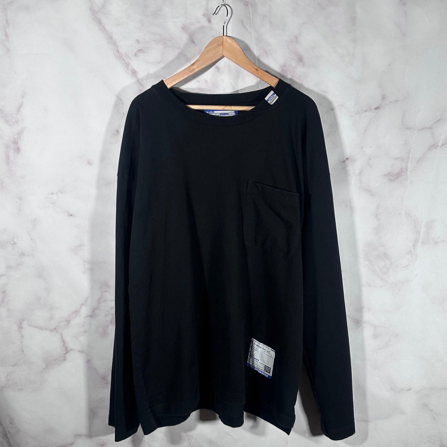 Miharayasuhiro Instrumental Black Oversized Longsleeve