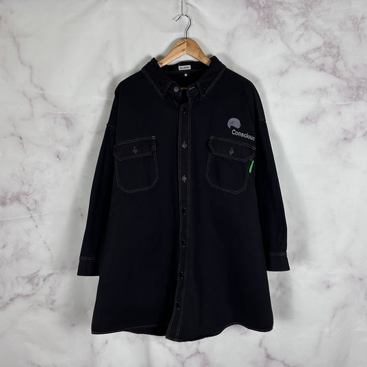 Willy Chavarria F/W18 Big Daddy Denim Button-Down