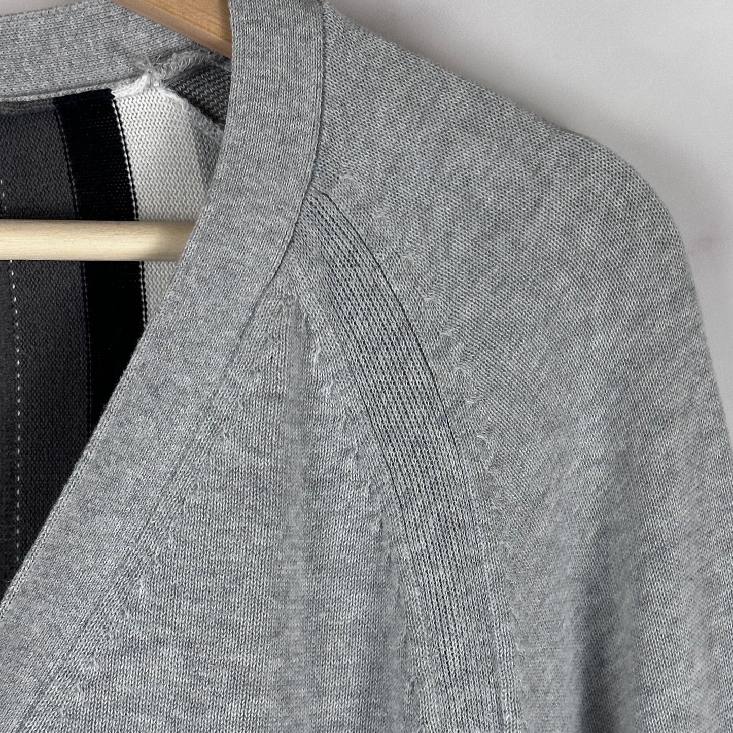 Adidas Y-3 Yohji Yamamoto Grey Cardigan Sweater