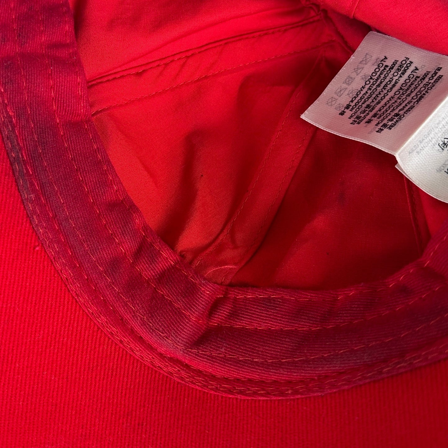 Balenciaga Red Tattoo Hat