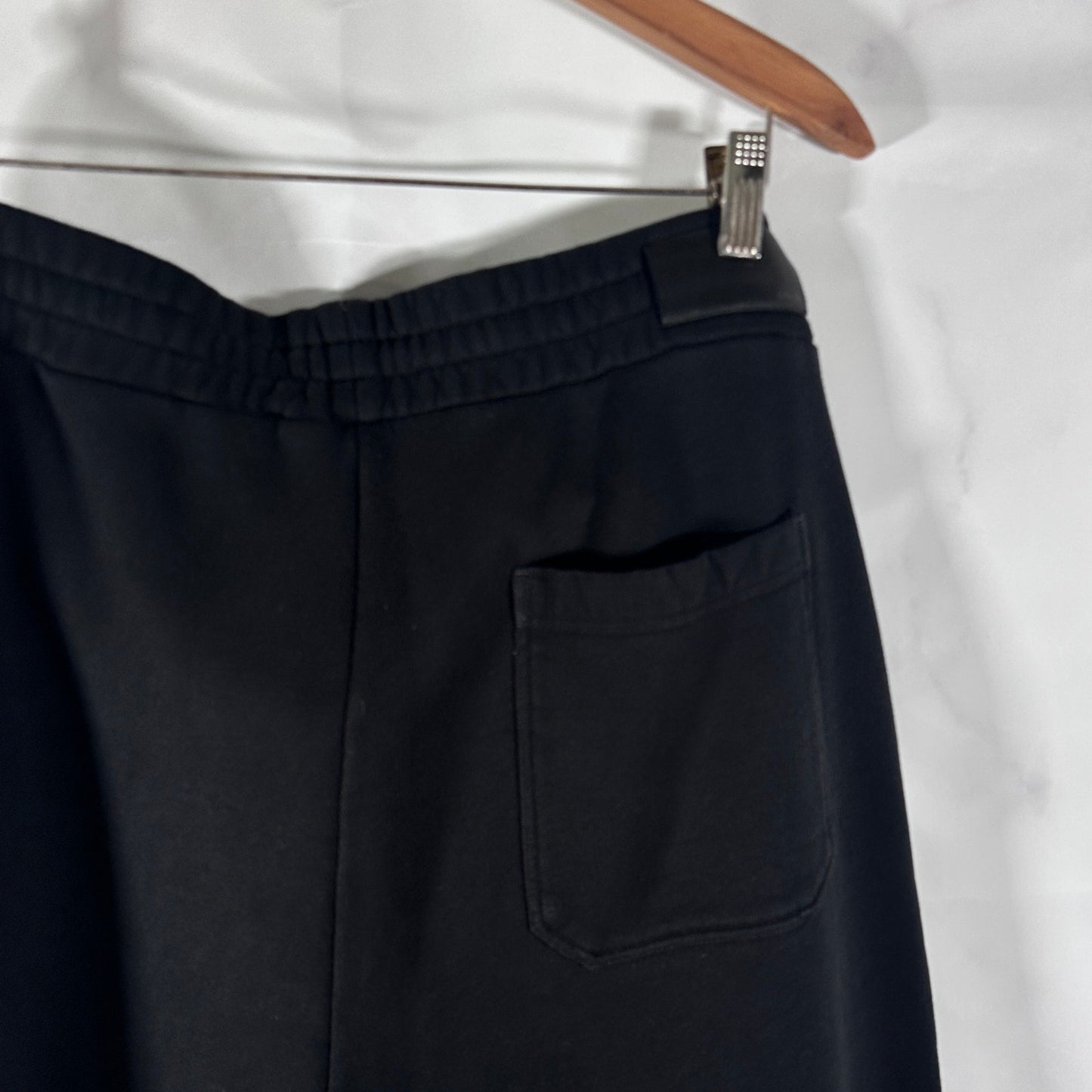 Amiri Black Zoltar Logo Heavyweight Sweatpants