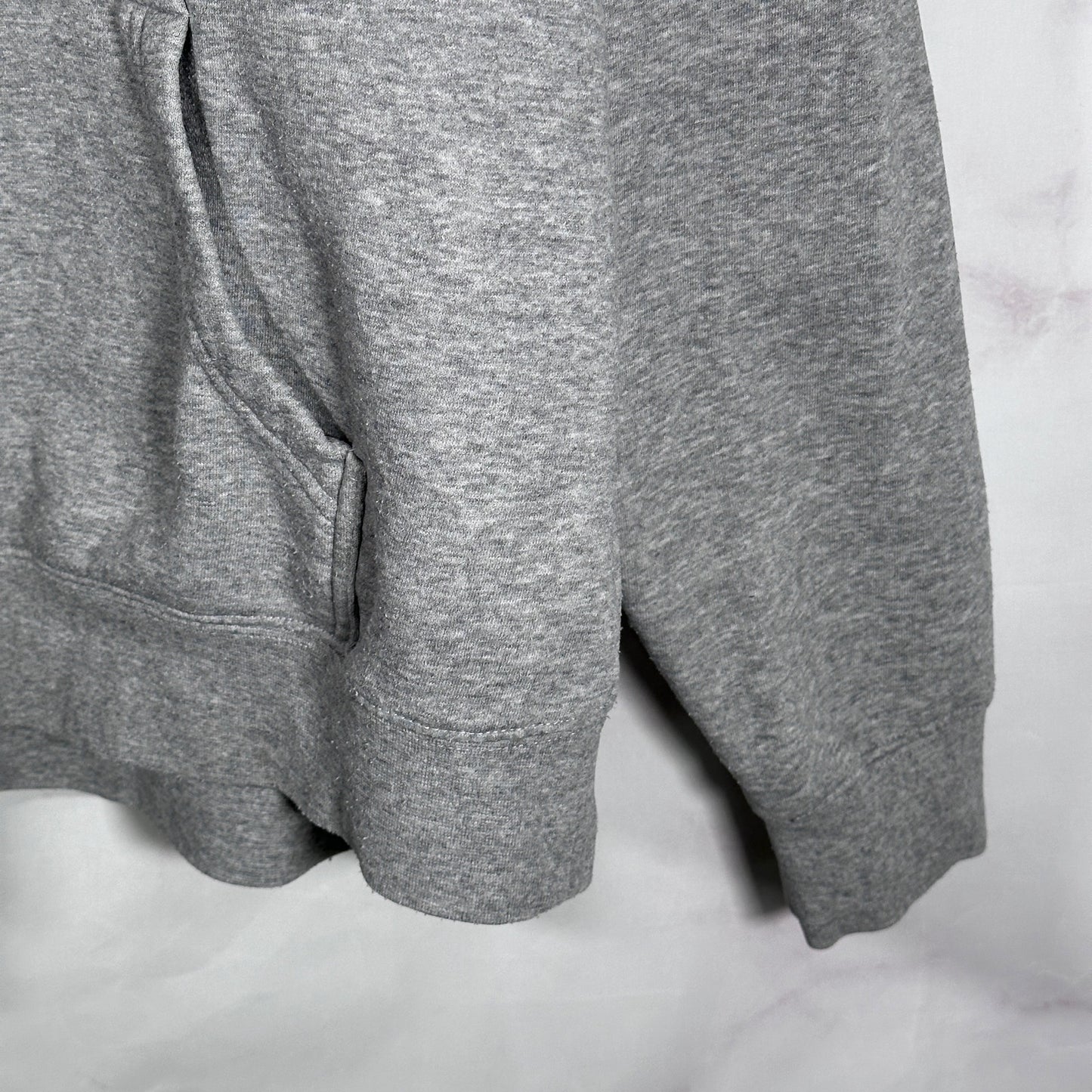 New York Or Nowhere Grey Text Hoodie
