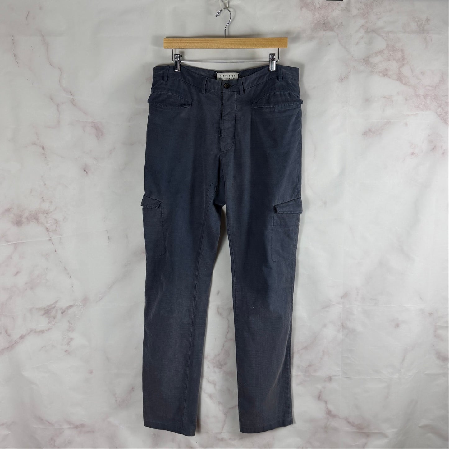 Maison Margiela French Blue Slim Cargo Pants