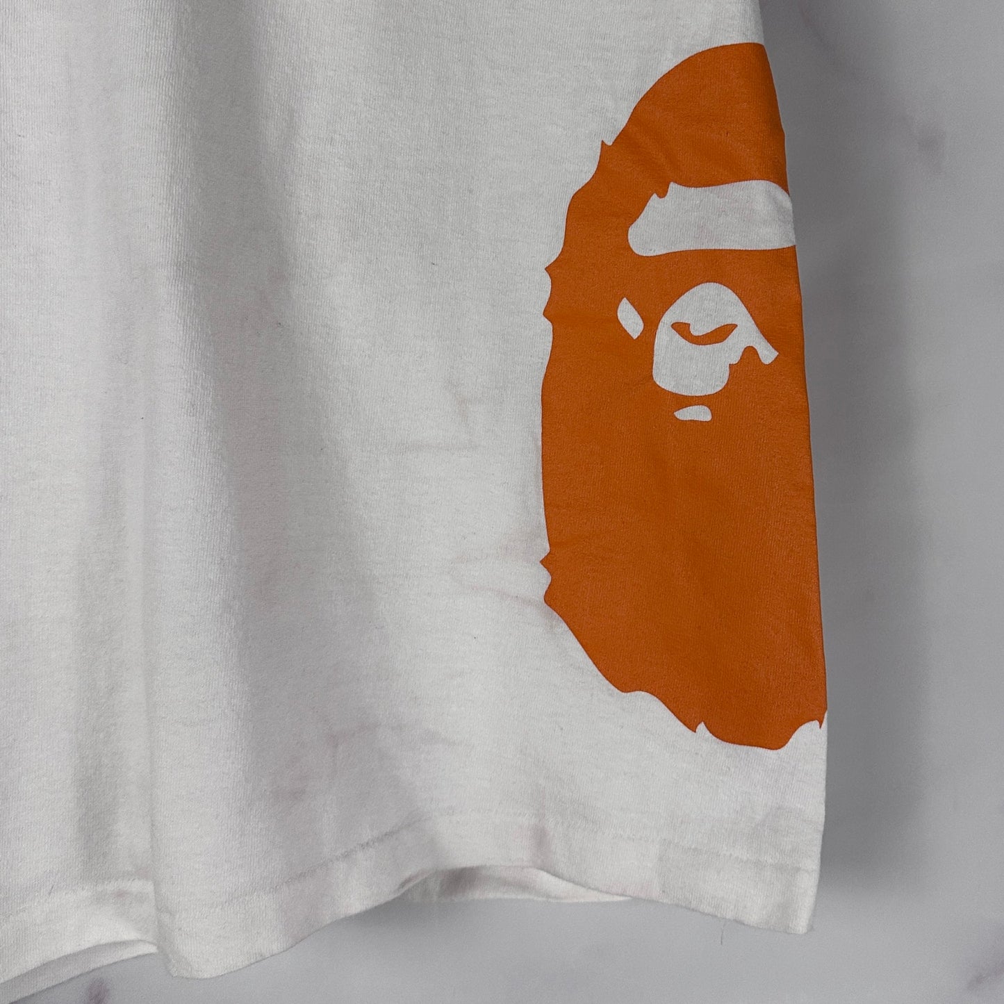 Bape x Keith Haring White/Orange Tee