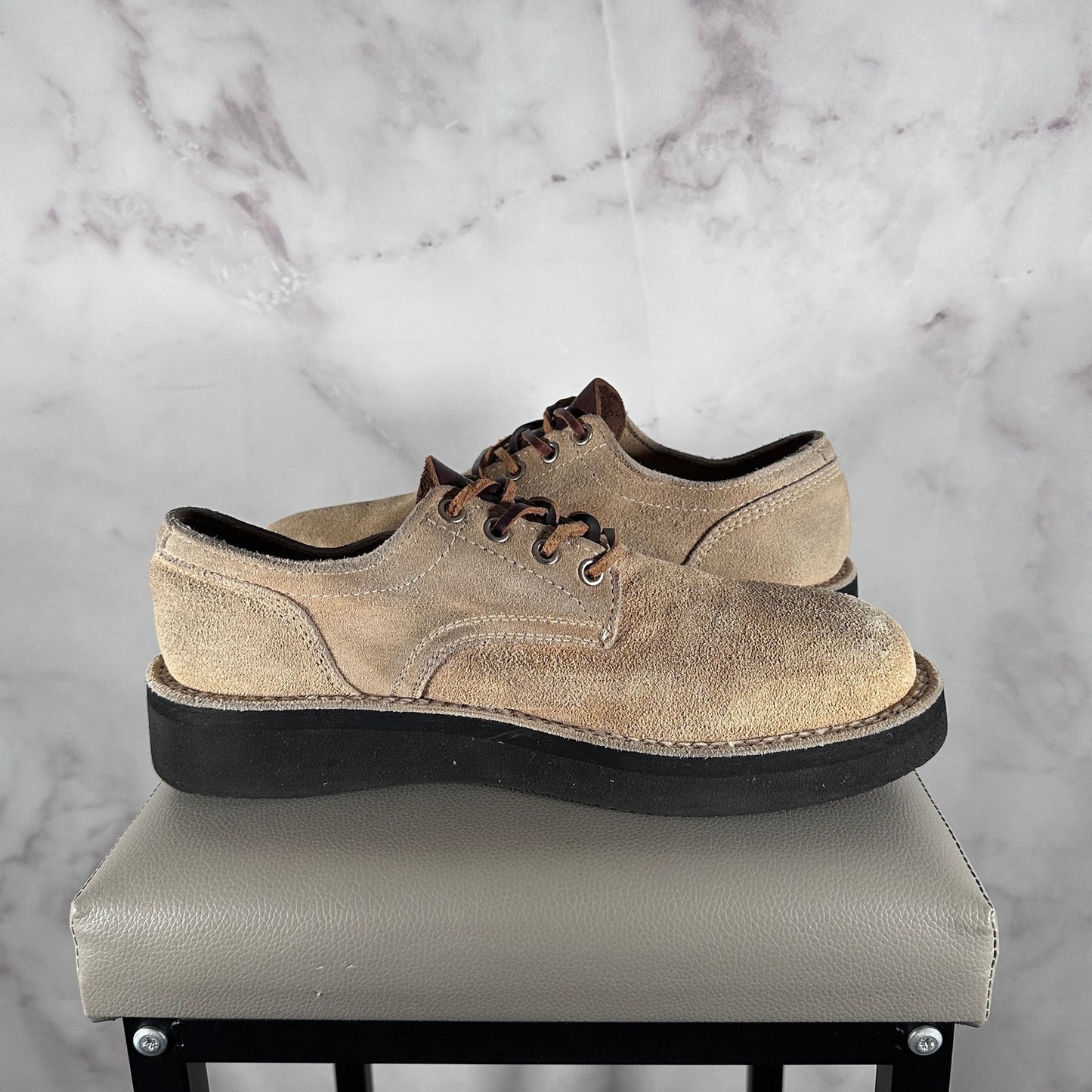 Comme des Garçons Homme Tan Suede Derby