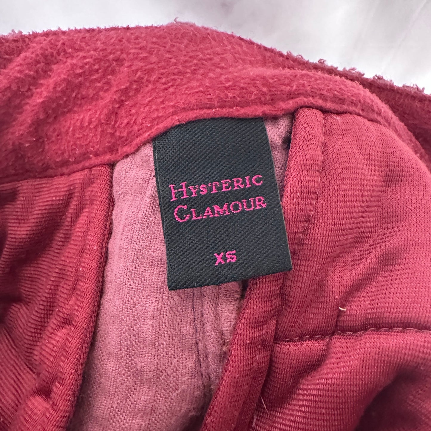 Hysteric Glamour Dusty Pink Corduroy Pants
