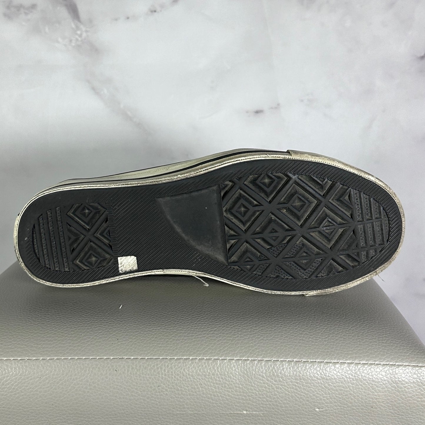 Undercoverism ‘Bruit’ Black Leather Low Sneakers