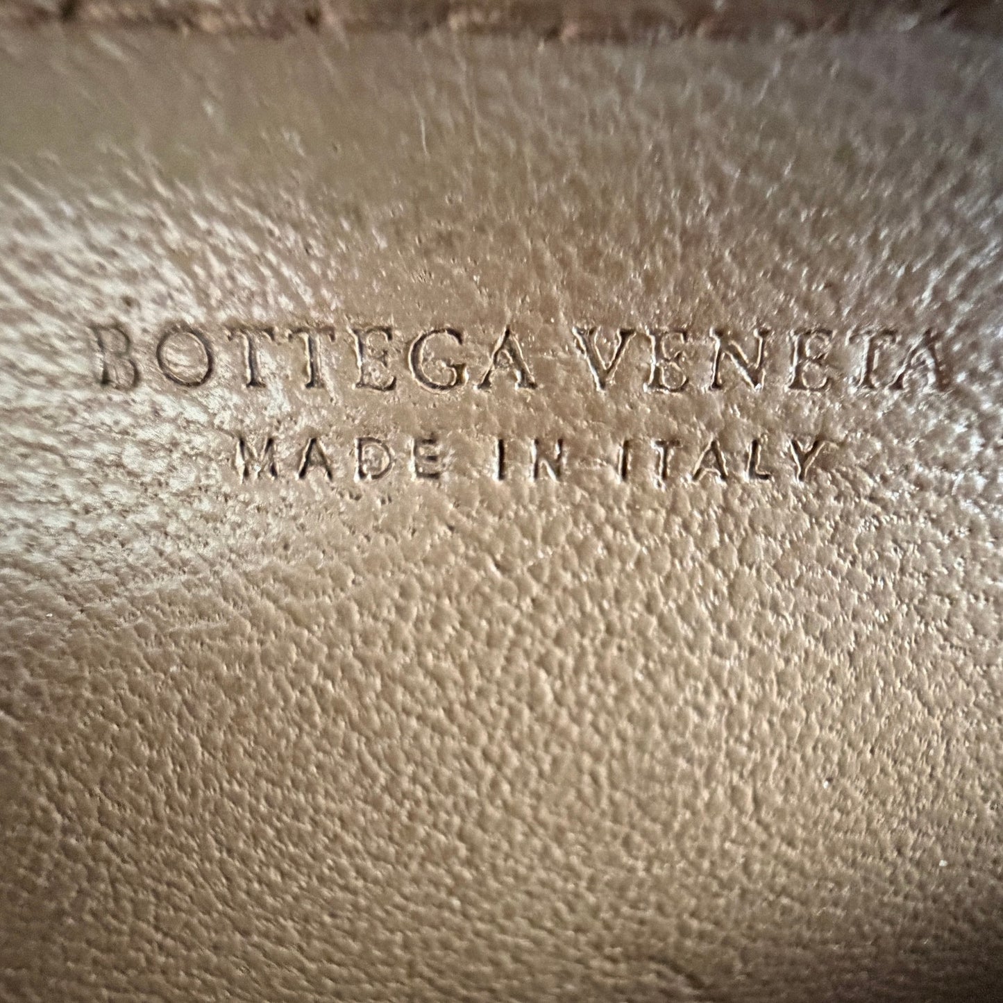 Bottega Veneta Intrecciato Woven Metallic Leather Zipper Wallet
