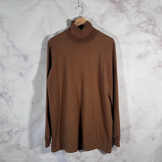 Rick Owens Gethsemane F/W21 Honey Turtleneck Longsleeve