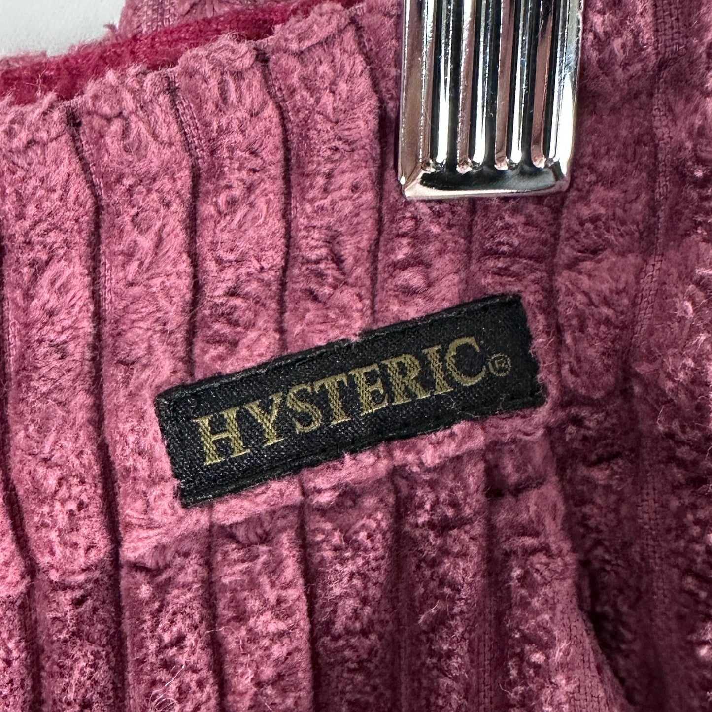 Hysteric Glamour Dusty Pink Corduroy Pants