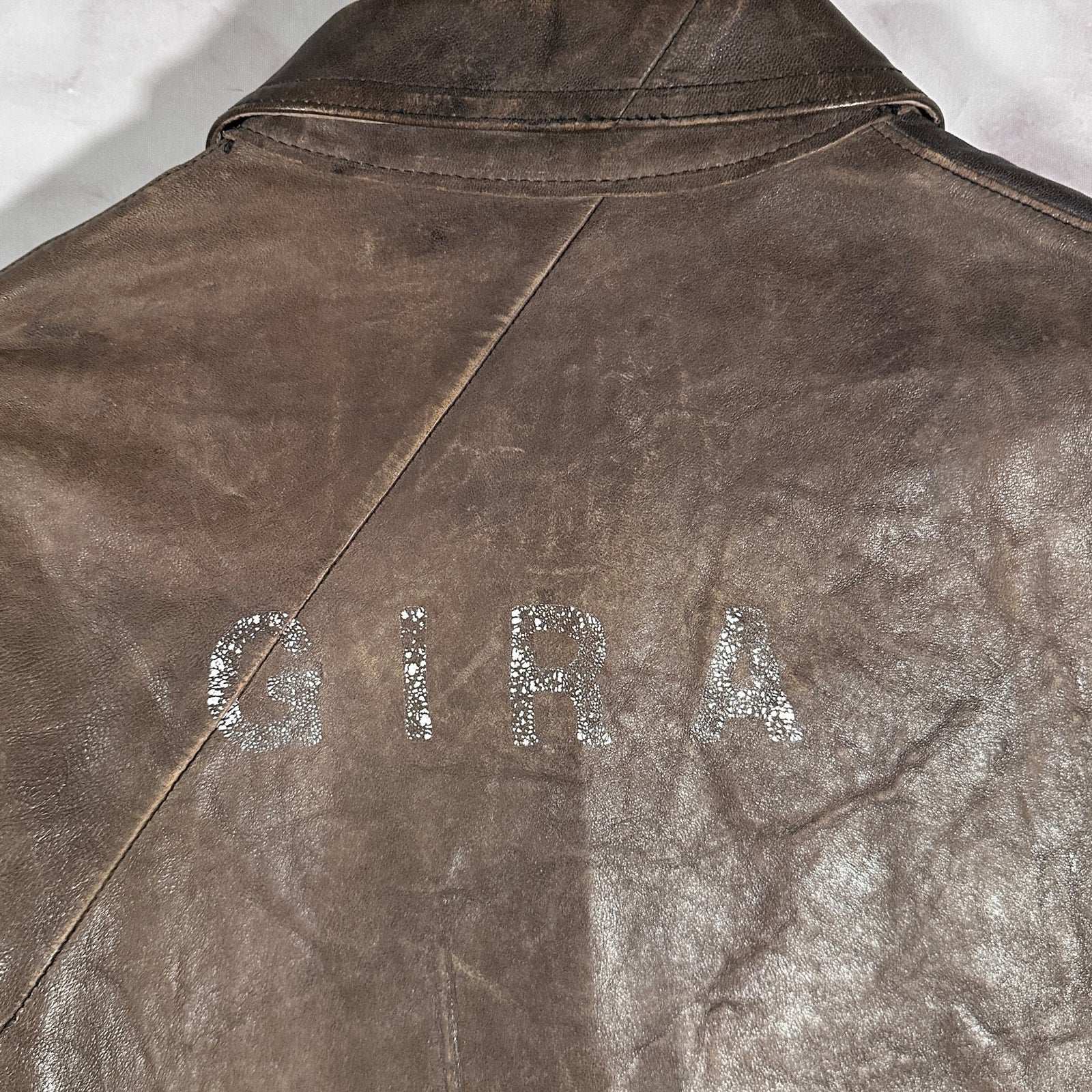 Undercover A/W10 Brown Lamb Leather ‘GiRA’ Jacket