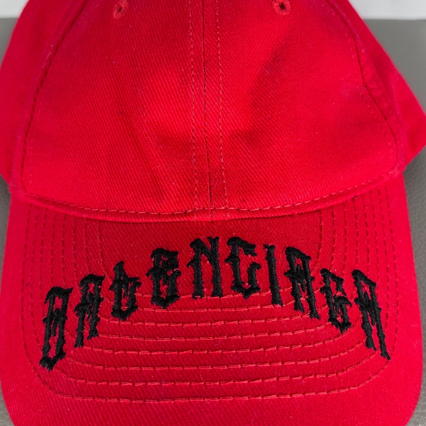Balenciaga Red Tattoo Hat