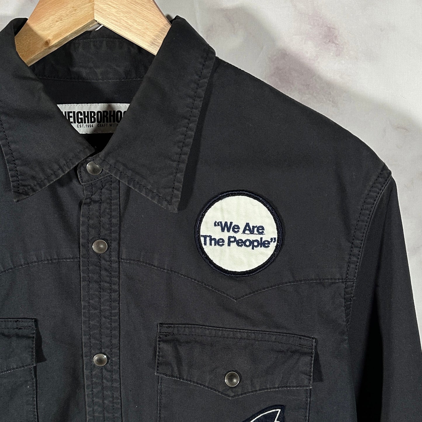 Neighborhood Navy Western Work Shirt