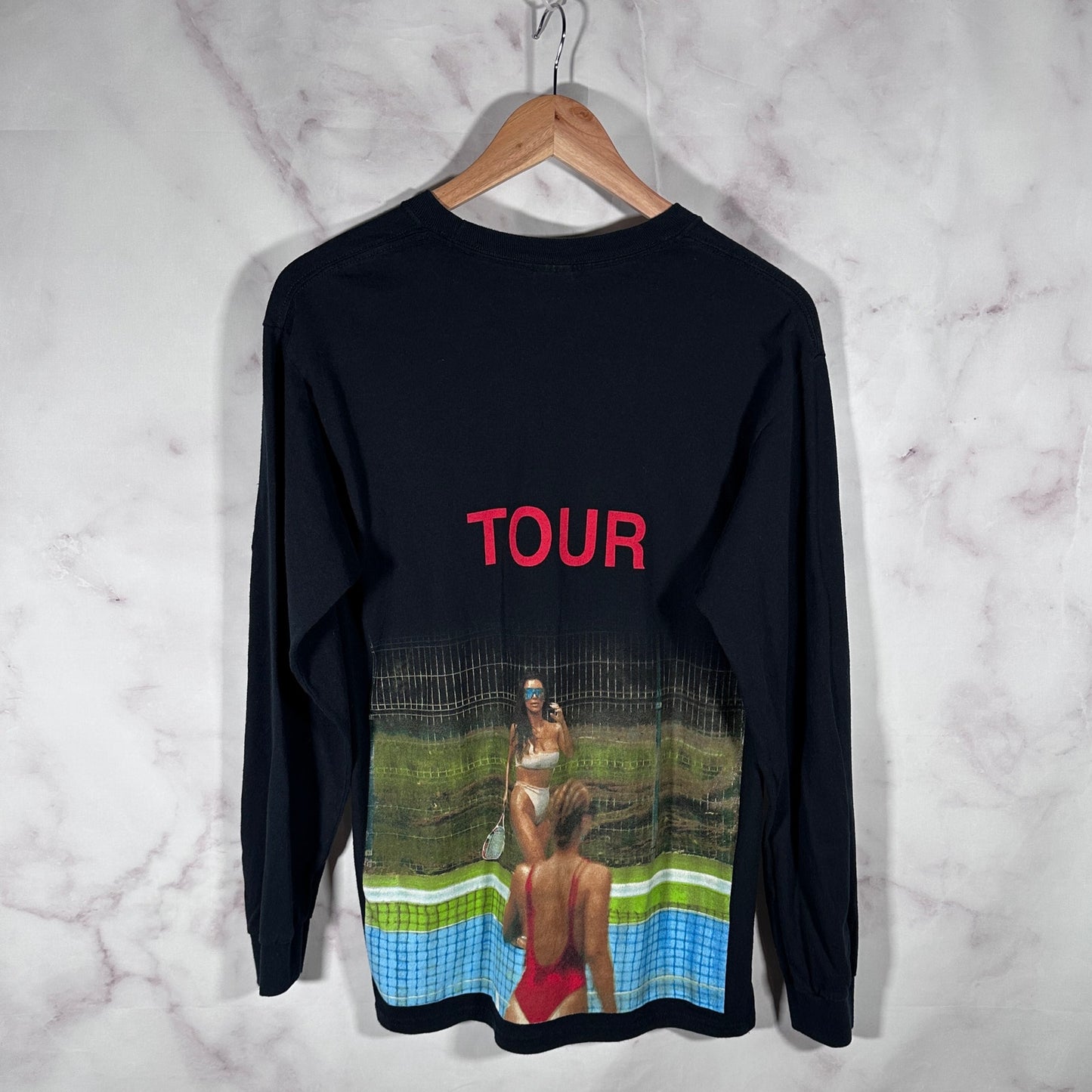 Kanye West Saint Pablo Black Photo Longsleeve