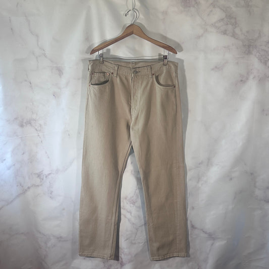 Vintage Levi’s 501 Beige Denim