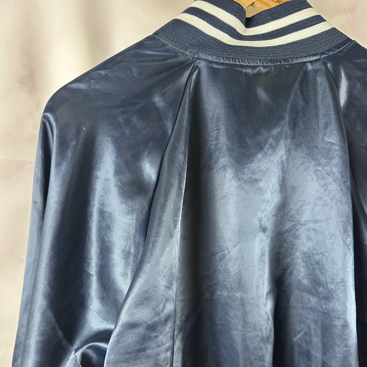 Vintage Nemesis Sportswear Navy Varsity Jacket