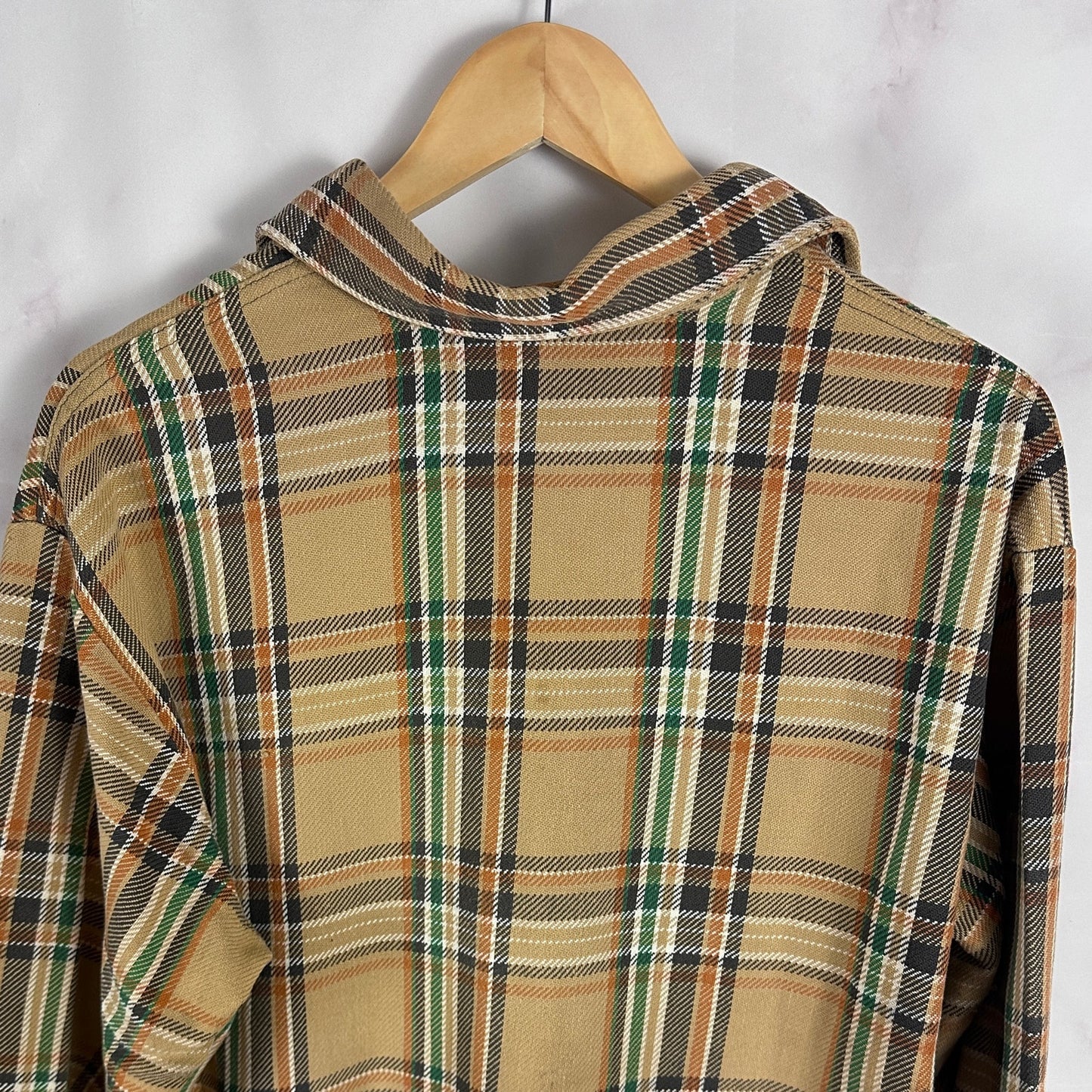 Vintage Boro Repaired & Distressed Flannel