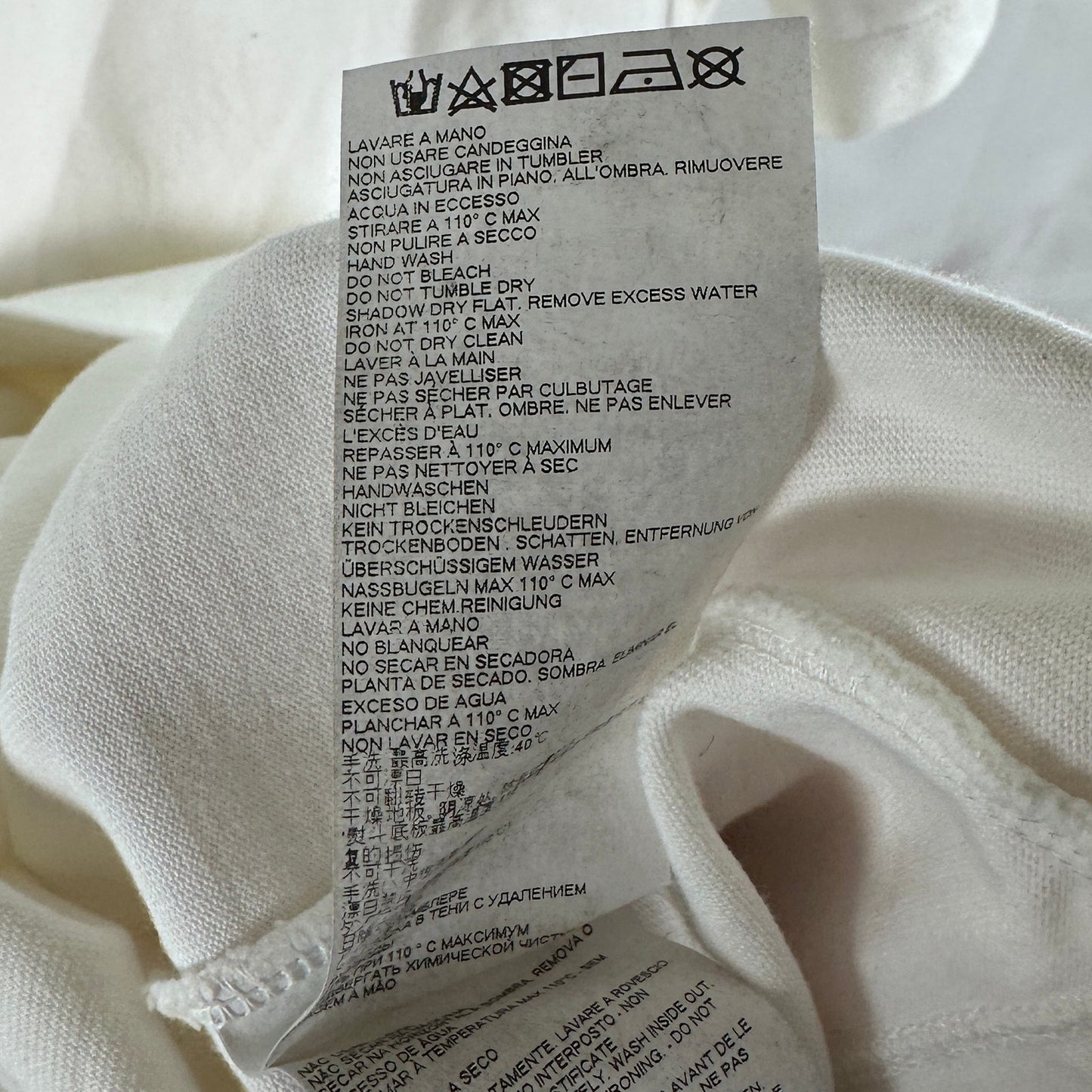 Maison Margiela F/W19 Holographic Emergency Tee