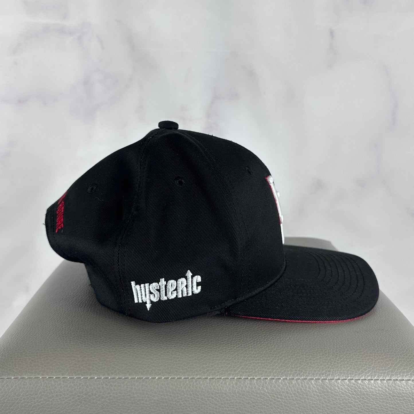 Hysteric Glamour Sound Of The Future Black/Red SnapBack