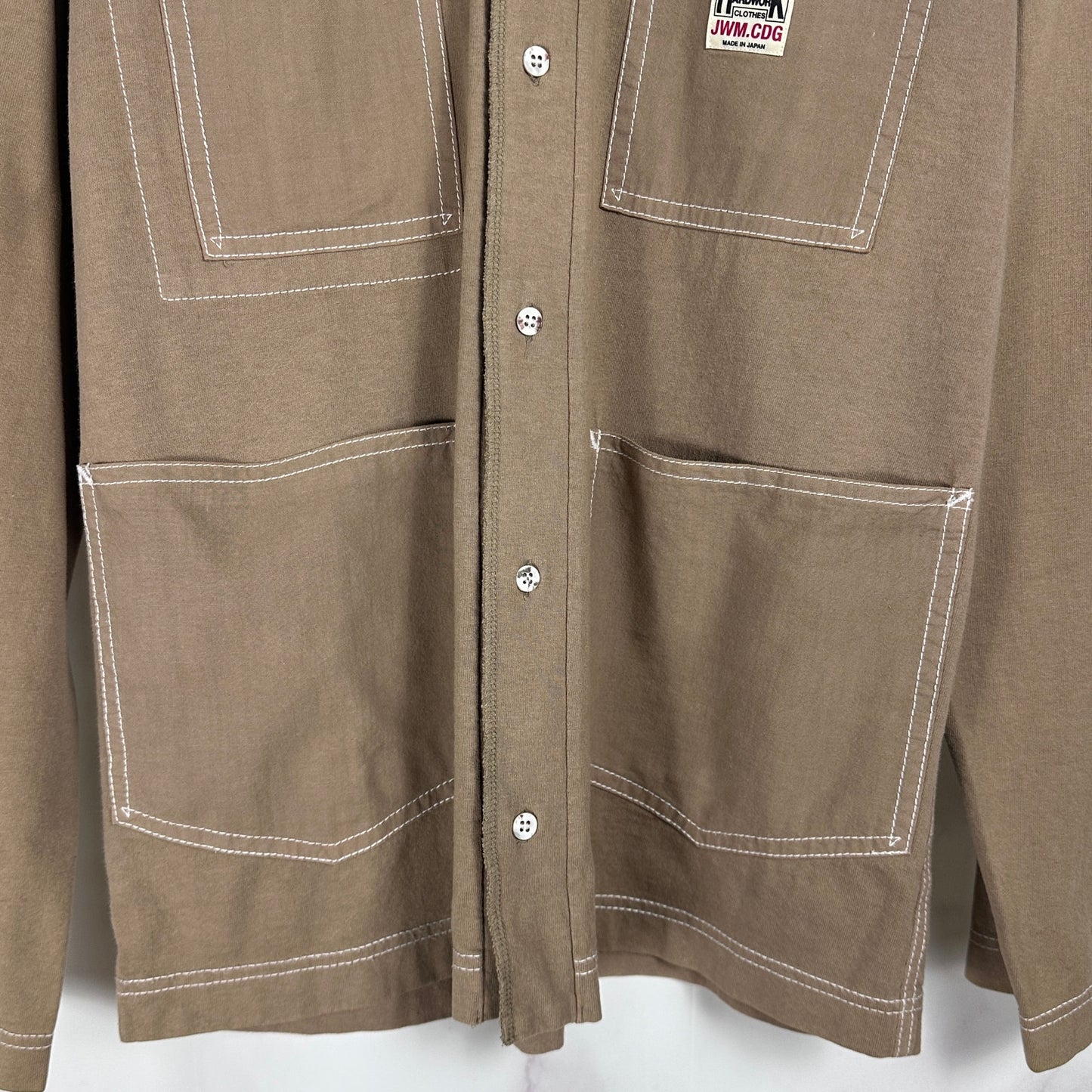 Comme des Garçons Junya Watanabe 2005 Work Button-Up Sweatshirt