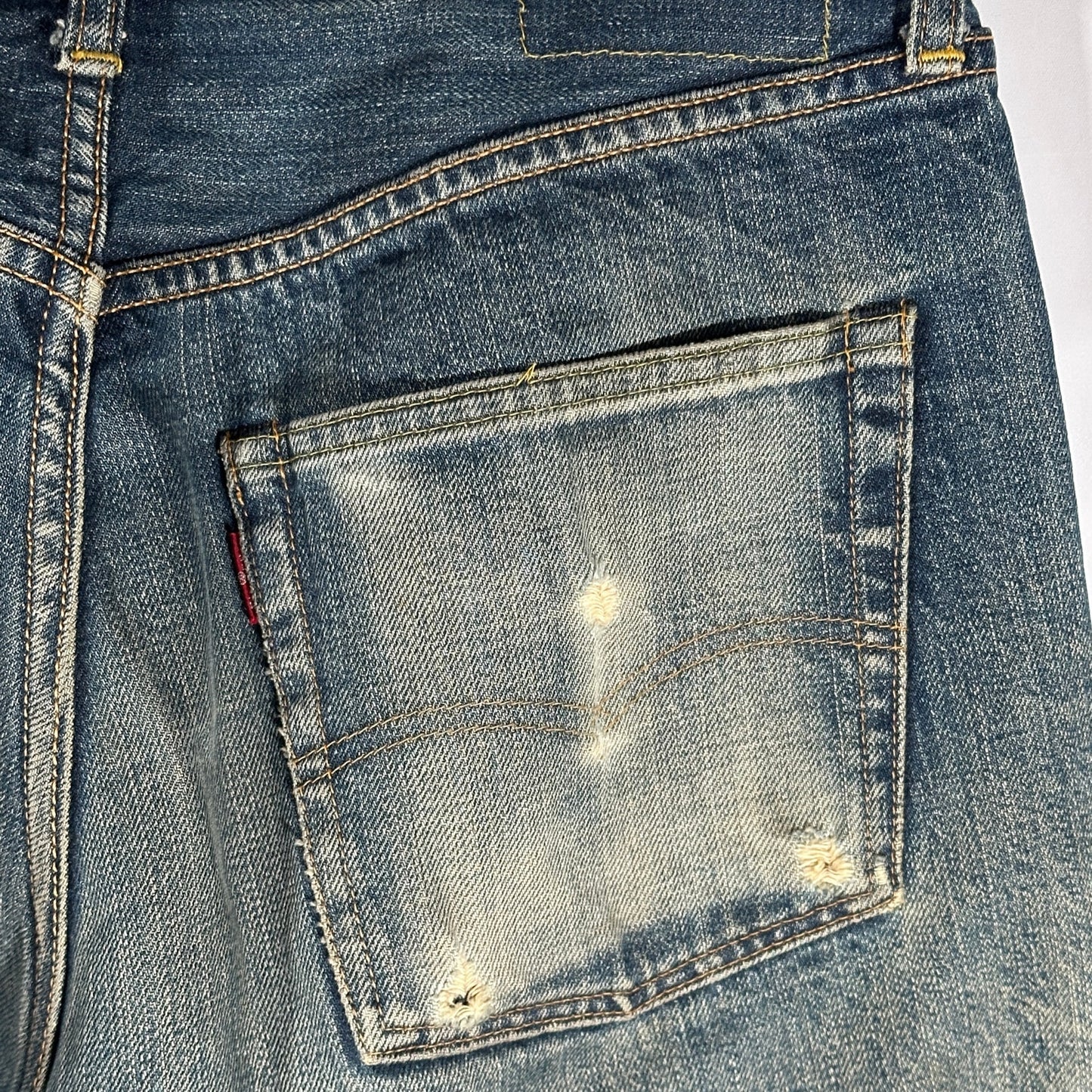 Levi’s Lot 66501 Made in Japan Big E Indigo Raw Selvedge Denim