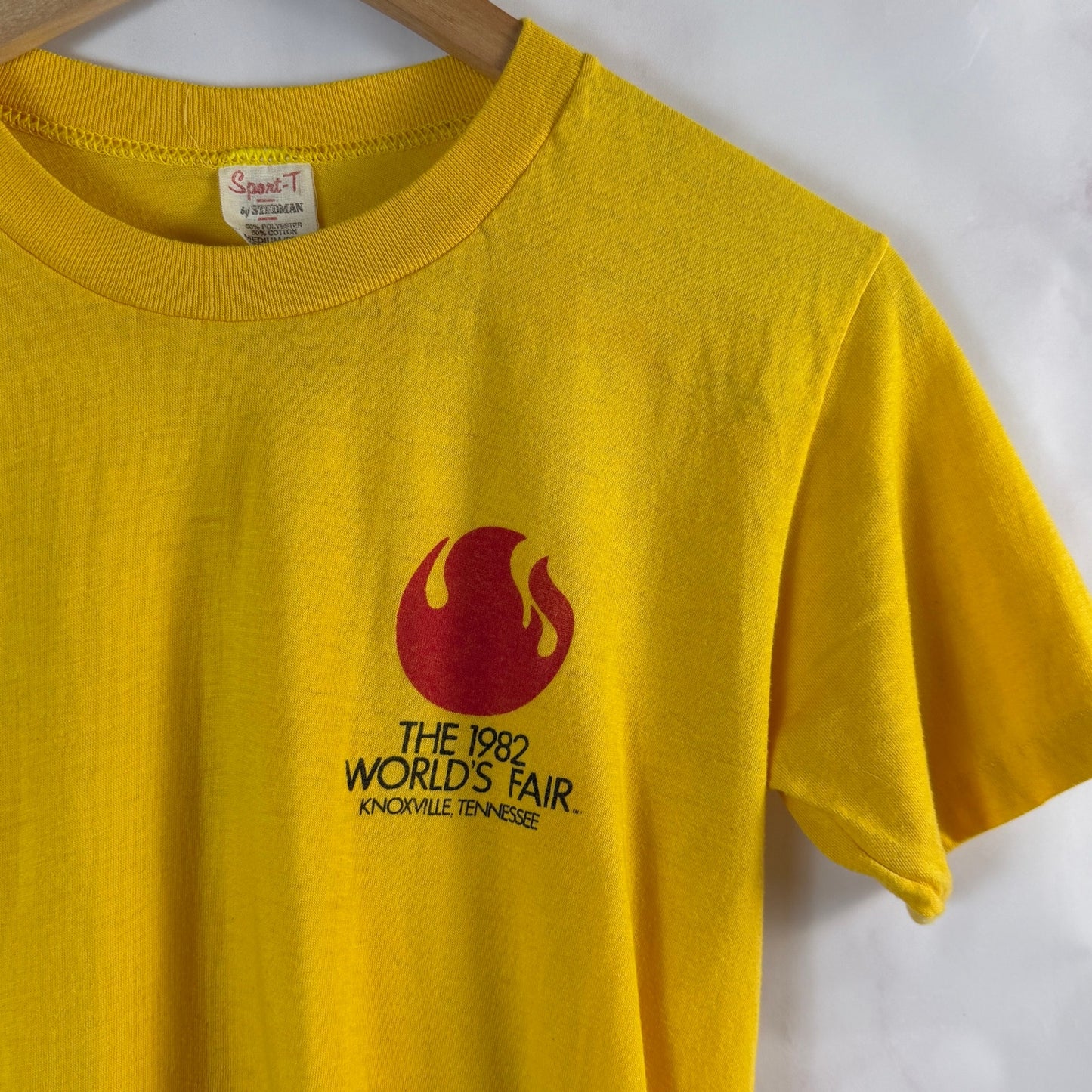 Vintage 1982 Knoxville World’s Fair Yellow Tee