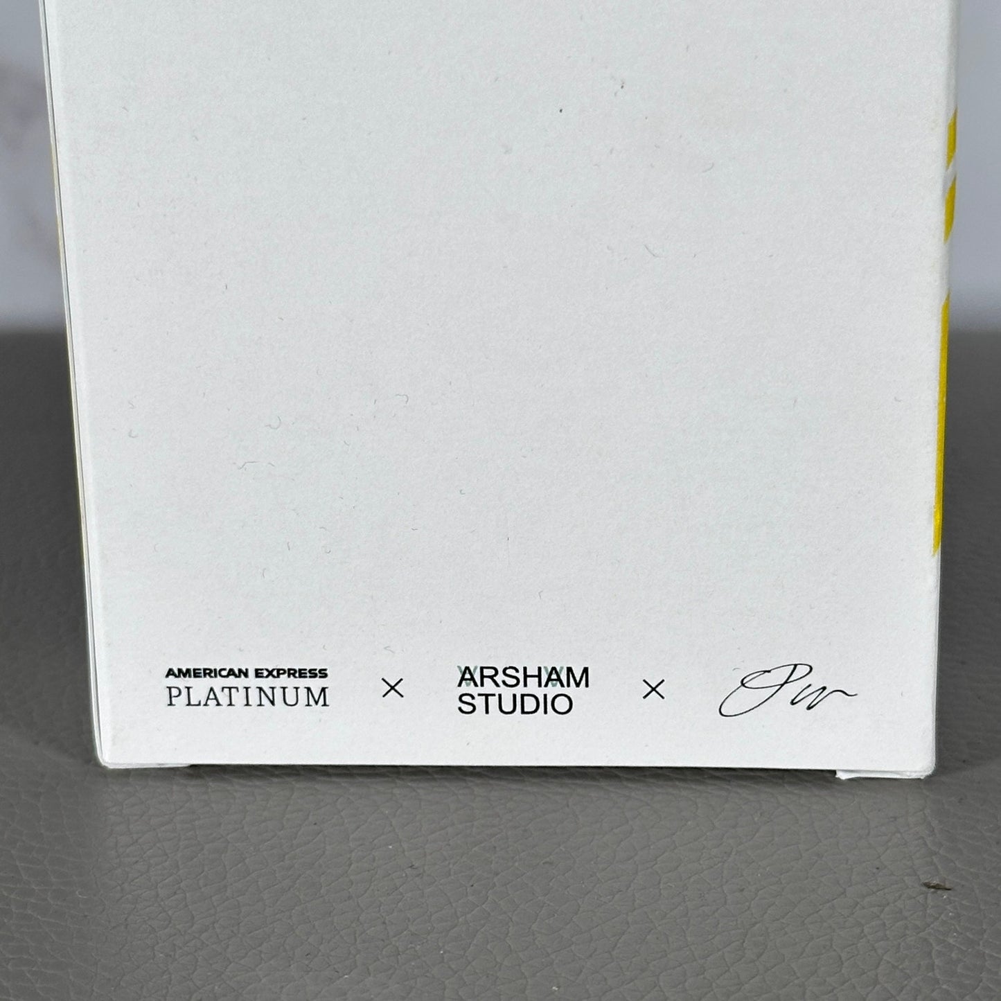 Daniel Arsham ‘Future Relic’ Crayola Box The Yellow Ball Pharrell Williams Amex