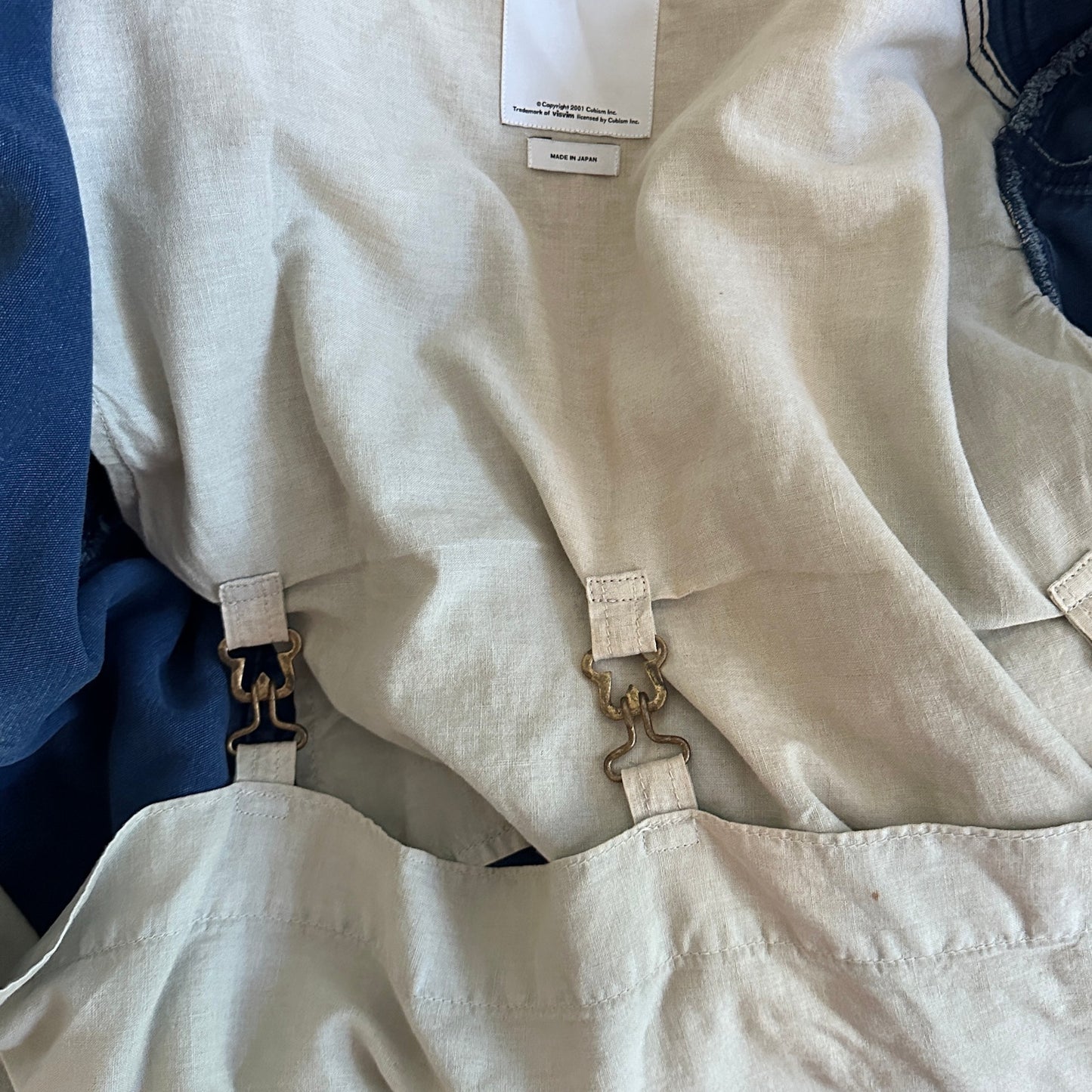 Visvim F/W13 Minie Indigo DMGD Moleskin Hunting Jacket