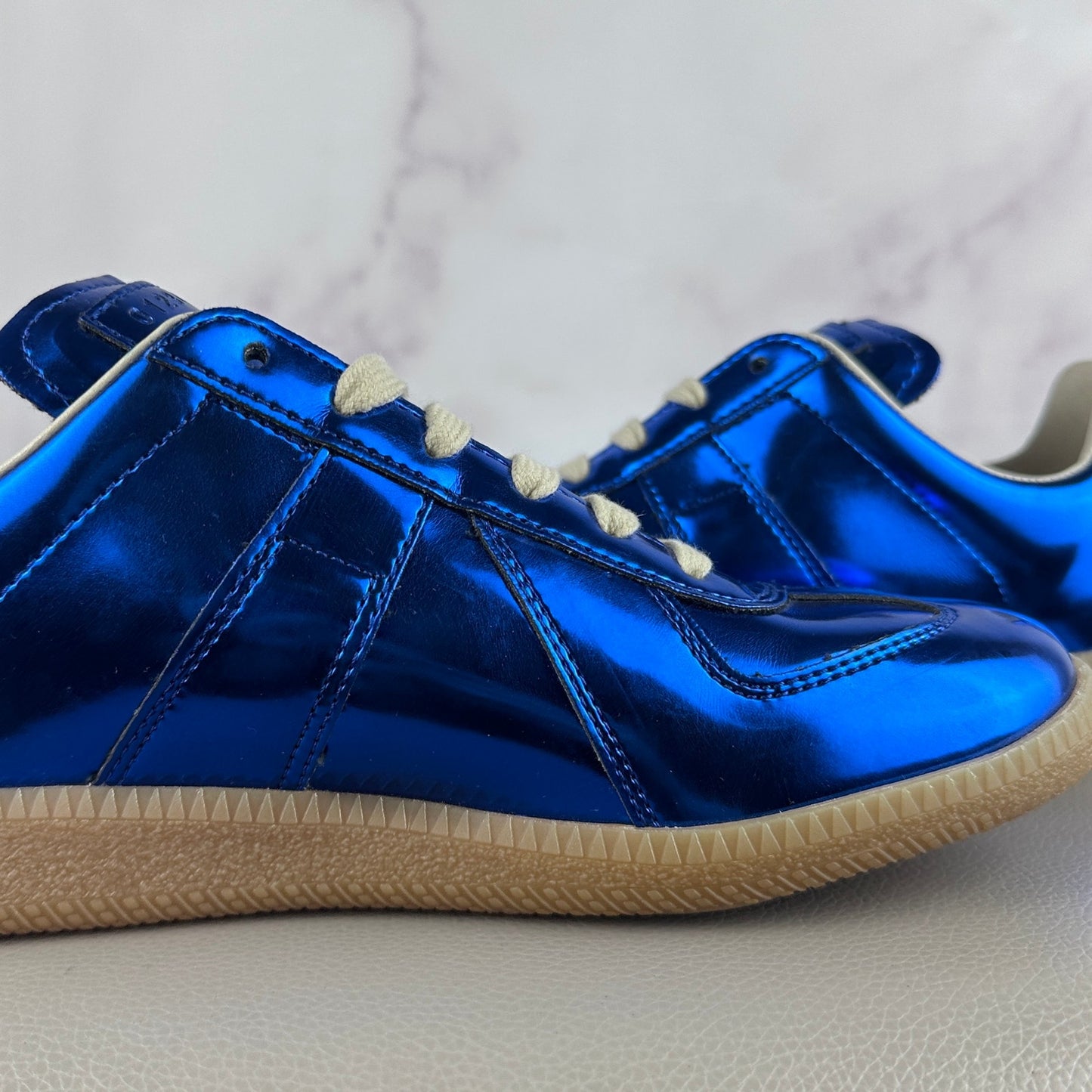 Maison Margiela Replica GAT Trainer Metallic Blue