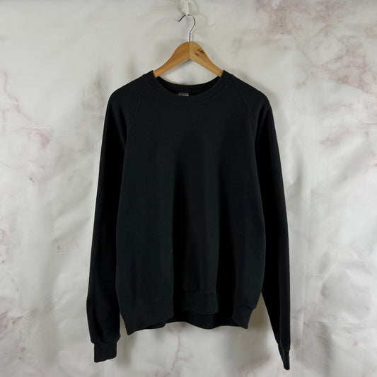 Vintage Jerzees Black Crewneck Sweatshirt