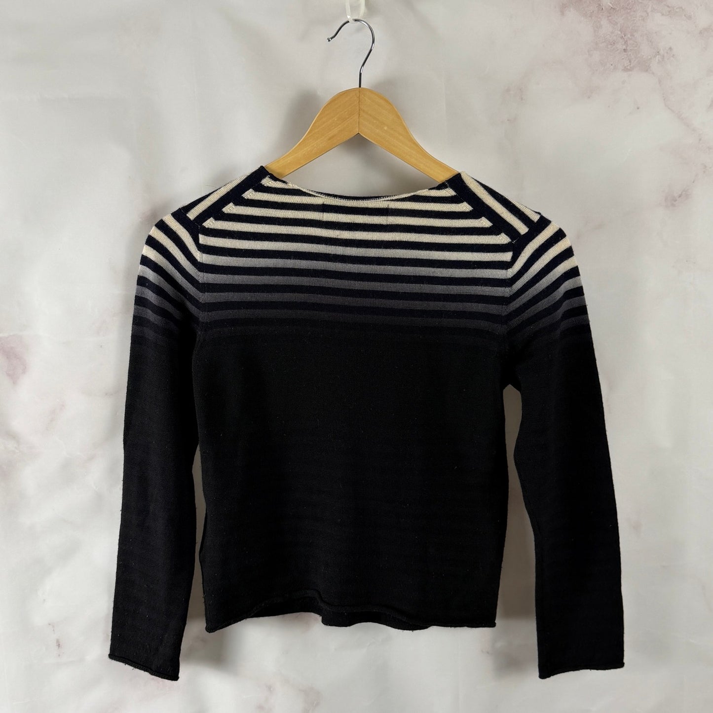 Comme des Garçons BLACK Gradient Wool Sweater