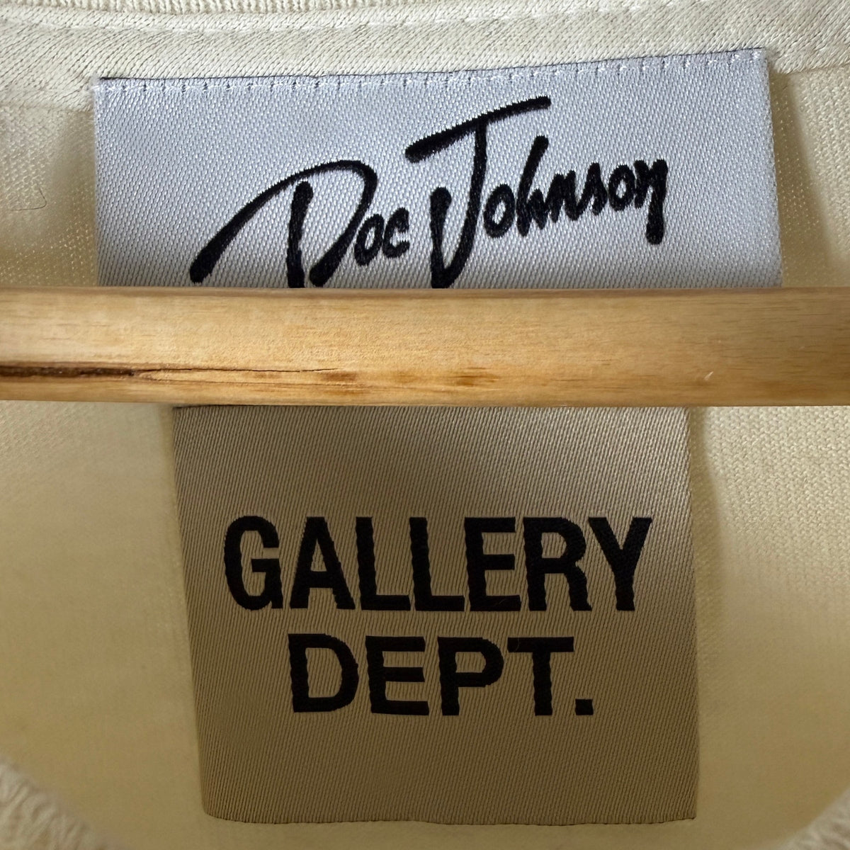 Gallery Dept. x Doc Johnson Cream Dead Batteries Tee